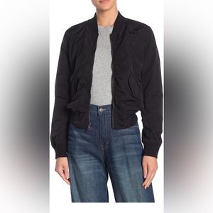 NWT Vince Shrunken Bomber Crop Jacket size small